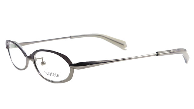 女子用メタルフレーム眼鏡のratete、激安通販メガネ
