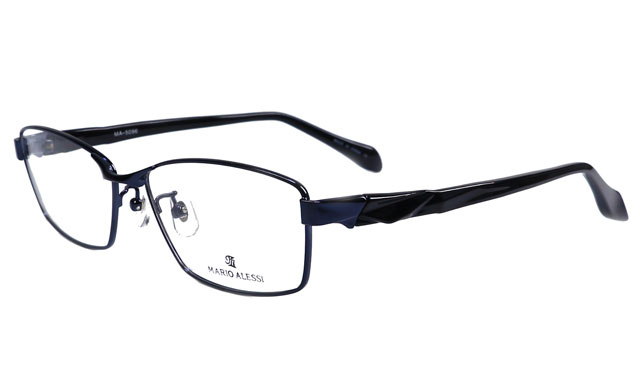メタルフレーム眼鏡が安い、近視、乱視、遠視、老眼鏡にも対応のメガネレンズ付き
