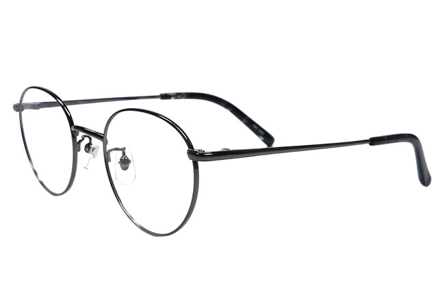 激安通販のメタルレームメガネ,度付きレンズ付き,近視,乱視,老眼鏡