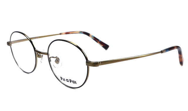 度付きレンズ付き激安通販の眼鏡セット Pit A Pat 丸メガネ 近視 乱視 老眼鏡にも最適