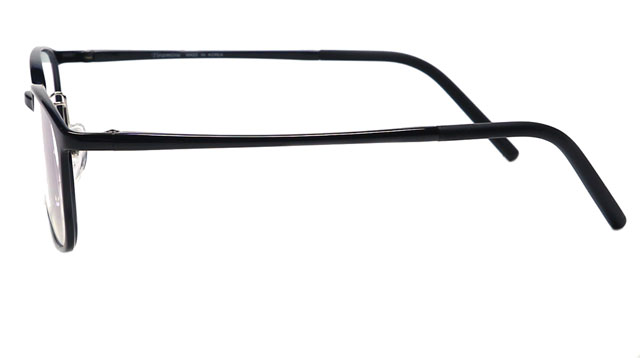 鼻パッド付セルフレームメガネが激安通販、度付きレンズ付き眼鏡セット