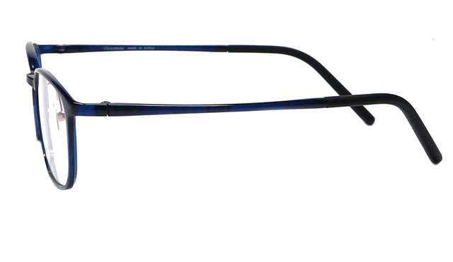 鼻パッド付セルフレームメガネが激安通販、度付きレンズ付き眼鏡セット